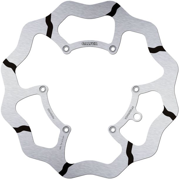 Bremsscheibe Galfer DF082RWSX WAVE® Racing Oversize Grooved starr vorne 280x3mm für Honda CRF R RX 150 - 450 ccm Bj. 2015 - 2024, Honda CRF R RX 150 Bj. 2015 - 2024
