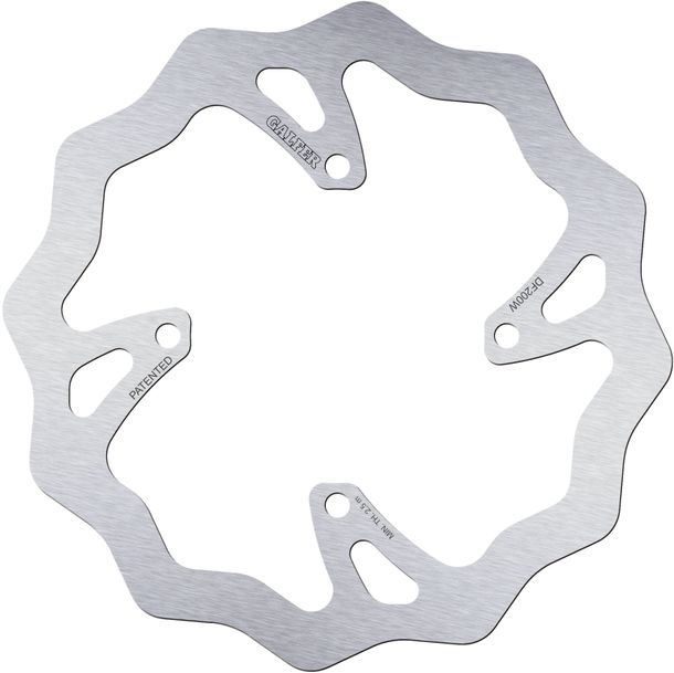 Remschijf Galfer DF200W WAVE® met ECE R90-goedkeuring, stijf voor 250x3mm voor Kawasaki KLX R KX F 125 - 450 ccm Bouwjaar 2003 - 2024, Kawasaki KLX R KX F 125 - 450 ccm Bouwjaar 2003 - 2024