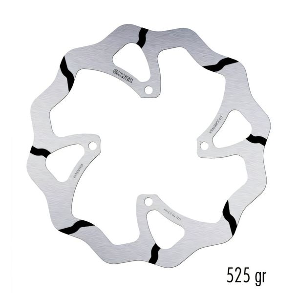 Bremsscheibe Galfer DF208RWSX WAVE® Racing Oversize Grooved starr vorne 280x3mm für Kawasaki KX F 250 / 450 ccm Bj. 2015 - 2025