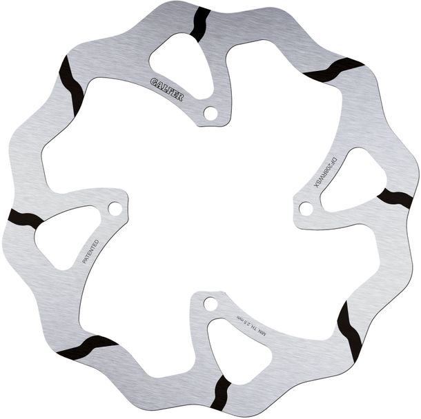 Bremsscheibe Galfer DF208RWSX WAVE® Racing Oversize Grooved starr vorne 280x3mm für Kawasaki KX F 250 / 450 ccm Bj. 2015 - 2025