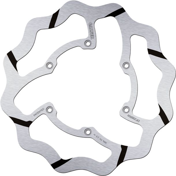 Remschijf Galfer DF298RW WAVE® Racing Grooved met ECE R90-goedkeuring, stijf voor 270x3mm voor Yamaha YZ WR F, Fantic Motor XEF Trail XE XX Cross 125 - 450 ccm Bouwjaar 2016 - 2025