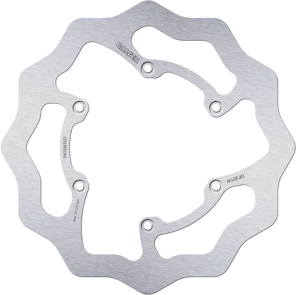 Remschijf Galfer DF301W WAVE® met ECE R90-goedkeuring, stijf voor 250x3mm voor Suzuki RM, Yamaha WR F YZ 426 125 - 450 ccm Bouwjaar 1985 - 2017