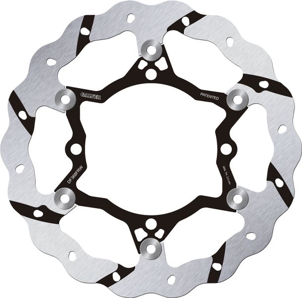 Bremsscheibe Galfer DF368FRW WAVE® Racing Grooved mit ECE R90 Zulassung, schwimmend vorne 270x3mm für Suzuki RM-Z 250 / 450 ccm Bj. 2018 - 2024