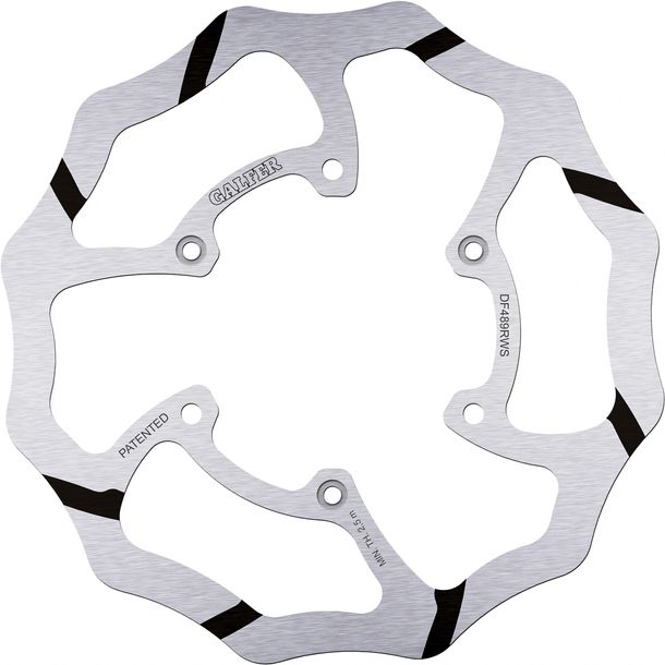 Bremsscheibe Galfer DF489RWS WAVE® Racing Oversize Grooved starr vorne 250x3mm für Suzuki RM L, Yamaha YZ 80 / 85 ccm Bj. 1993 - 2023
