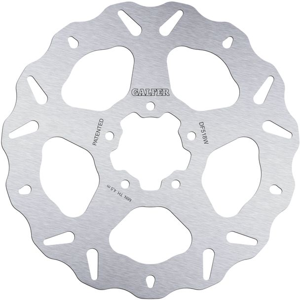 Bremsscheibe Galfer DF518W WAVE® mit ECE R90 Zulassung, starr vorne 298x5mm für Indian Scout 100th Anniversary Sixty 1000 / 1130 ccm Bj. 2015 - 2022