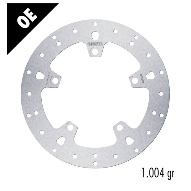 Bremsscheibe Galfer DF522V ROUND mit ECE R90 Zulassung, starr vorne 267x4,5mm für Yamaha X-Max Tech-Max YP R 250 / 300 ccm