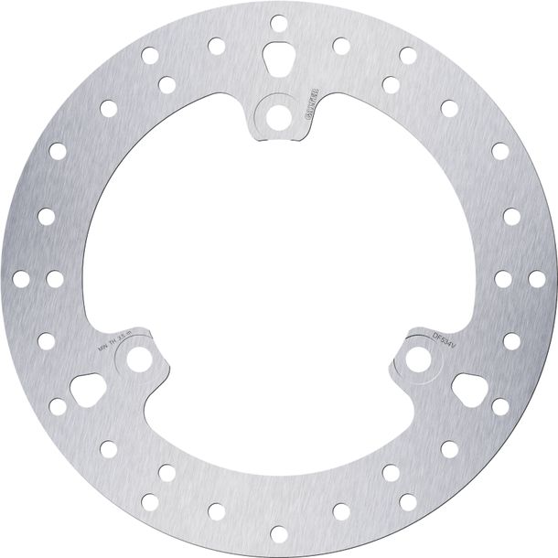 Remschijf Galfer DF534V ROUND met ECE R90-goedkeuring, stijf voor 230x4mm voor Yamaha N-Max 125 / 155 ccm