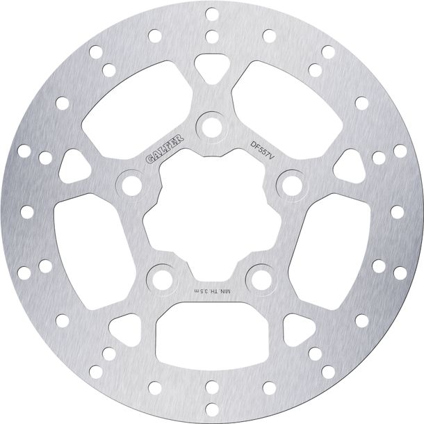 Disque de frein Galfer DF557V ROUND avec homologation ECE R90, rigide avant 226x4mm pour SYM Symphony ST S Euro4, Peugeot Tweet EVO SR 2 1 RS Evo Jet 4 50 - 150 ccm