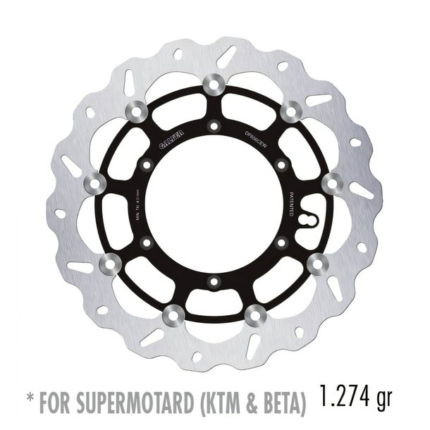 Bremsscheibe Galfer DF606CWS WAVE® mit ECE R90 Zulassung, schwimmend vorne 310x5mm für Husaberg FE, Husqvarna FC TC TE KTM EXC Sixdays i.e. EXC-F SX SMR 125 - 640 ccm Bj. 2005 - 2025