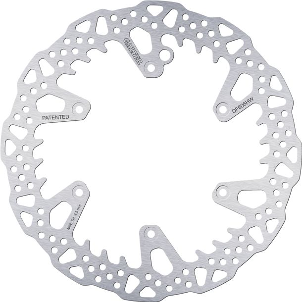 Disco freno Galfer DF606HW SHARK® con approvazione ECE R90, rigido anteriore 260x3mm per Gas MC F, Husaberg FE Husqvarna FC TC TE KTM EGS EXC Sixdays Racing 125 - 650 ccm