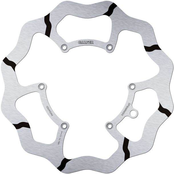 Bremsscheibe Galfer DF606RWSX WAVE® Racing Oversize Grooved starr vorne 280x3mm für Husaberg FE, Husqvarna FC TC TE KTM EXC Sixdays i.e. EXC-F SX-F Bj. 2007 - 2025