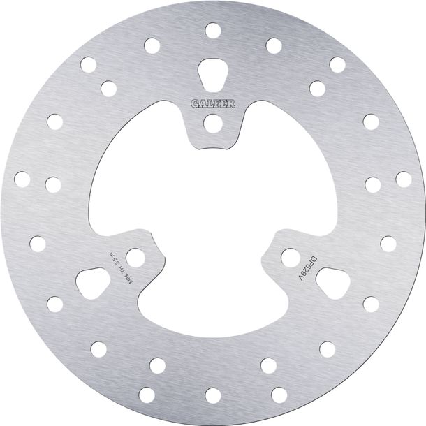 Disque de frein Galfer DF629V ROUND avec homologation ECE R90, rigide avant 190x3,8mm pour Aprilia Compay Custom, Beta Chrono MBK Ovetto 4-Takt KTM Quadra Tempo Mojito RY Gilera Typhoon