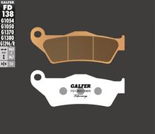 Bremsbeläge Galfer FD138G1396R Sinter-Metall Racing OFFROAD vorne für BMW G 4 X, Gas MC 2 F Husaberg FE 3 Husqvarna CR FC SM S TC TE 50 - 650 ccm