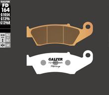 Pastilhas de Freio Galfer FD164G1396R Sinter-Metal Racing OFFROAD frente para Beta RR Enduro Oilmix 3 EFI Racing 4 Xtrainer, Gas EC 2 FSE Honda CR R CRF F X