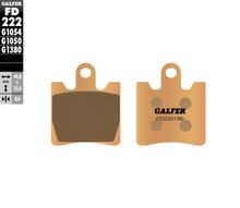 Brake pads Galfer FD222G1380 Sintered metal SCOOTER front for Daelim B-Bone, Suzuki AN Burgman S2 Fi SYM GTS EVO i Derbi GP1 Otello i 125 - 400 ccm