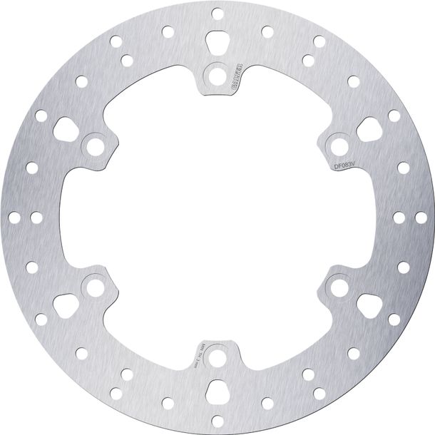 Disco freno Galfer DF083V ROUND con approvazione ECE R90, rigido anteriore 256x4,5mm (2 richiesto) per Honda NS R 400 ccm Anno 1985