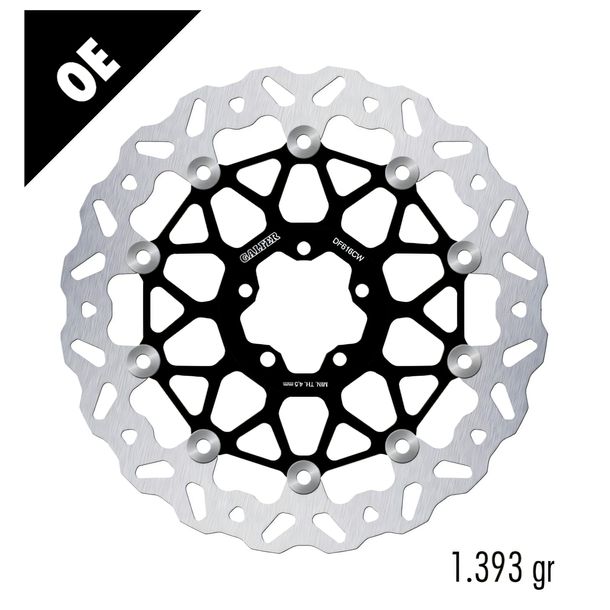 Remschijf Galfer DF616CW WAVE® met ECE R90 goedkeuring, zwevend voor 320x5mm (2 vereist) voor KTM SMT 890 ccm bouwjaar 2023 - 2025