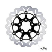 Disco del freno Galfer DF680CWSXULC WAVE® Oversize flottante anteriore 330x5mm (2 necessario) per Harley Davidson FLHRC Road King Classic FLHTCU Electra Glide Ultra Anno 1999 - 2023