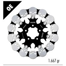 Disco de travão Galfer DF680FRH WAVE® SKULL DESIGN com ECE R90 homologação, flutuante dianteiro 292x5mm (2 necessário) para Harley Davidson FLHRC Road King Classic FLHTCU Electra Glide Ultra FLHXI ano 1999 - 2023