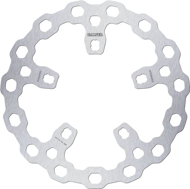 Remschijf Galfer DF838QSX CUBIQ® Racing Super Oversize stijf voor 330x5mm (2 vereist) voor Harley Davidson EV Livewire ABS FXSBSE CVO Breakout FXSE Bouwjaar 2013 - 2022
