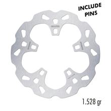 Disco de travão Galfer DF838WSX WAVE® Oversize com ECE R90 homologação, rígido dianteiro 330x5mm (2 necessário) para Harley Davidson EV Livewire ABS FXSBSE CVO Breakout FXSE Pro ano 2013 - 2022