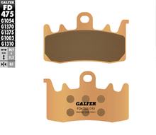 Bremsbeläge Galfer FD475G1310 Sinter-Metall Racing vorne für Harley Davidson XLT Sportster S 1250 ccm Bj. 2021 - 2025