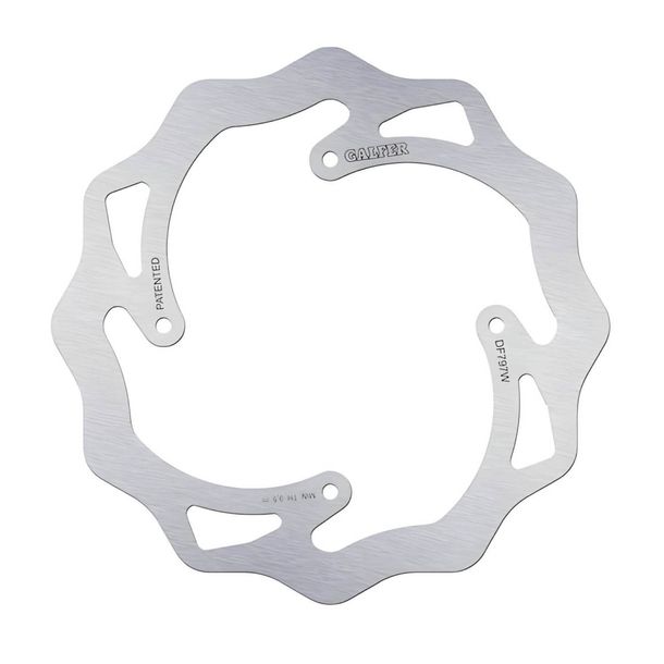 Bremsscheibe Galfer DF797W WAVE® mit ECE R90 Zulassung, starr vorne 210x4mm (2 benötigt) für BMW R RT GS 1000 / 1250 ccm Bj. 2019 - 2024