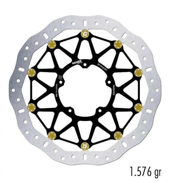 Remschijf Set Galfer 2x DF134JCW160G03 WAVE® FLOATECH RACING zwevend voor 330x6mm voor Honda CBR RR Fireblade CMX A Rebel 1000 / 1100 ccm Bouwjaar 2020 - 2023