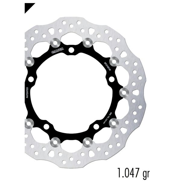 Bremsscheibe Set Galfer 2x DF218CW WAVE® Complete mit ECE R90 Zulassung, schwimmend vorne 290x4,5mm für Kawasaki ZX-4 R RR 400 ccm Bj. 2024