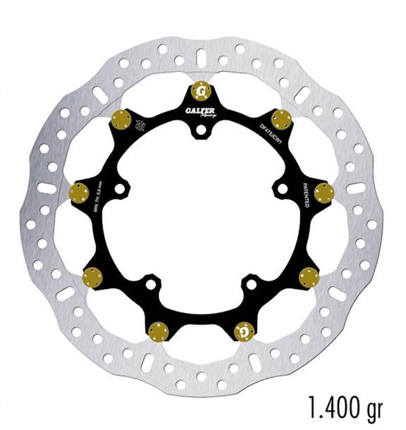 Remschijf Set Galfer 2x DF475JCW160G03 WAVE® FLOATECH RACING zwevend voor 320x5,5mm voor Yamaha MT-10 A SP YZF-R1 FZ1 Fazer N NA S SA 600 - 1700 Bouwjaar 2004 - 2023