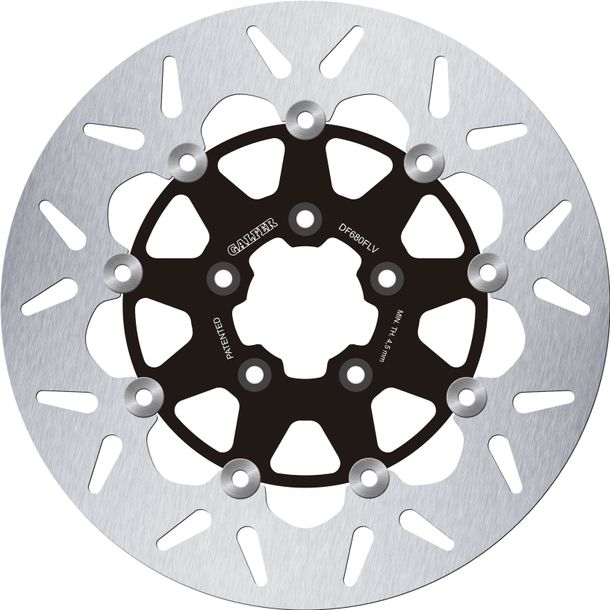 Bremsscheibe Set Galfer 2x DF680FLV ROUND mit ECE R90 Zulassung, schwimmend vorne 292x5mm für Harley Davidson FLHRC Road King Classic FLHTCU Electra Glide Ultra FLHXI EFI Street Bj. 1999 - 2023