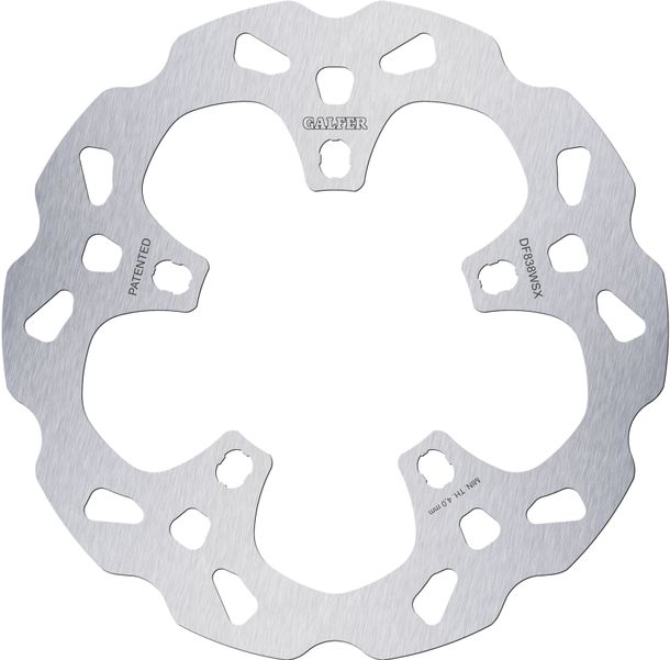 Remschijf Set Galfer 2x DF838WSX WAVE® Racing Oversize stijf voor 330x5mm voor Harley Davidson EV Livewire ABS FXSBSE CVO Breakout FXSE Pro Street Bouwjaar 2013 - 2022