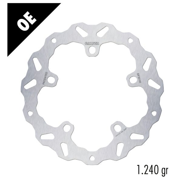 Disco del freno Set Galfer 2x DF901W WAVE® con ECE R90 approvazione, rigido anteriore 320x5mm per Harley Davidson Breakout FXBR FLHTCUTGSE CVO Tri Glide FLHTKSE Limited FLHXSE Street Anno 2023 - 2024