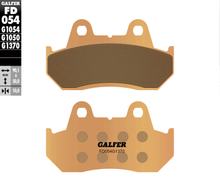 Bremsbeläge Set Galfer 2x FD054G1370 Sinter-Metall STREET vorne für Honda CB F F2 Bol d`Or CBX VF R C Magna GL 1 Gold Wing VFR 400 - 1500 ccm Bj. 1981 - 1992