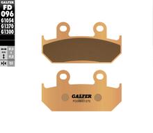 Remblokken Set Galfer 2x FD096G1370 Gesinterd metaal STREET voor, Honda CBR R RR F XRV Africa Twin 250 - 750 ccm Jaar 1986 - 1994