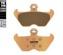 Bremsbeläge Set Galfer 2x FD198G1370 Sinter-Metall STREET vorne für BMW K LT RS K1 16V R RT GS Paris Dakar 800 - 1200 ccm Bj. 1988 - 2005