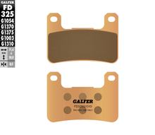 Bremsbeläge Set Galfer 2x FD325G1310 Sinter-Metall Racing vorne für Kawasaki Z SX, Suzuki GSX-R ZX-10R 400 - 1000 ccm Bj. 1978 - 2025