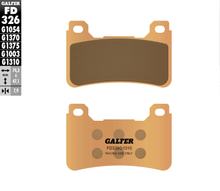 Bremsbeläge Set Galfer 2x FD326G1310 Sinter-Metall Racing vorne für Honda CBR RR Fireblade SP 600 / 1000 ccm Bj. 2007 - 2021