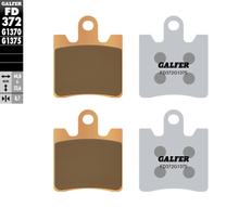 Remblokken Set Galfer 2x FD372G1375 Gesinterd metaal SPORT voor, Yamaha XV A Midnight Star, Triumph Trophy SE FJR 1215 - 1900 ccm Jaar 2006 - 2021