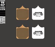Remblokken Set Galfer 2x FD437G1375R Gesinterd metaal Racing SPORT voor, BMW S R RR 1000 ccm Jaar 2009 - 2023