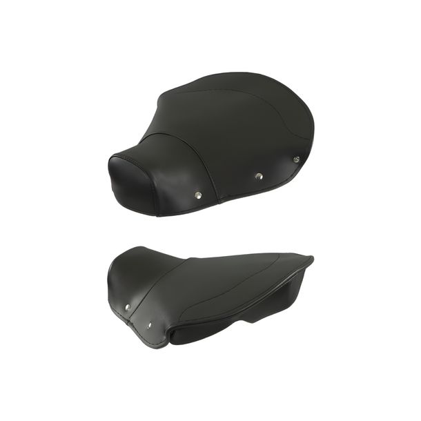 Nisa black seat cover for Piaggio Vespa 125 - 150cc 1960