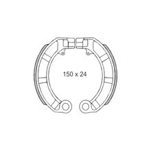 Klocki hamulcowe RMS 150x24mm do Piaggio Vespa PX125 - 150-200E / PK50 / 150 GL / Sprint