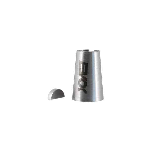 Reduktionskonus Schwungrad Evok 19 - 20 poliertes Silber für Vespa 50 - 90-125