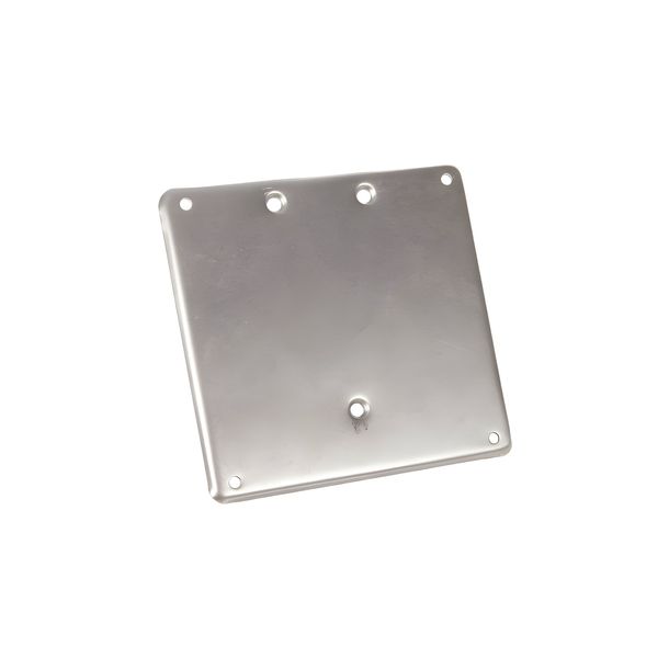 Kennzeichenhalter RMS Classic 170x170mm brüniert für Piaggio Vespa 50s