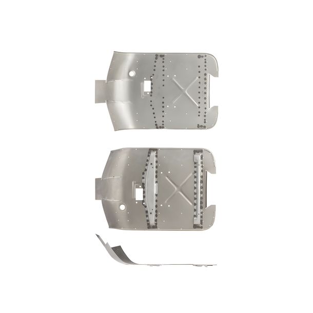 Reparaturblech Trittbrett RMS für Piaggio Vespa Vlx / Vnx / Vsx 1979 / 1983