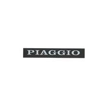 Emblemat Naklejka RMS do Piaggio Vespa Px czarny / srebrny Vinyl