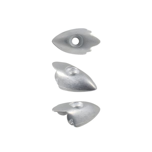 Kappe RMS Classic glatt Aluminium für Piaggio Vintage Vespa 125 - 150cc