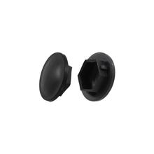Flywheel nut cover RMS Classic 5 pieces black plastic for Piaggio Vespa Px/Pe