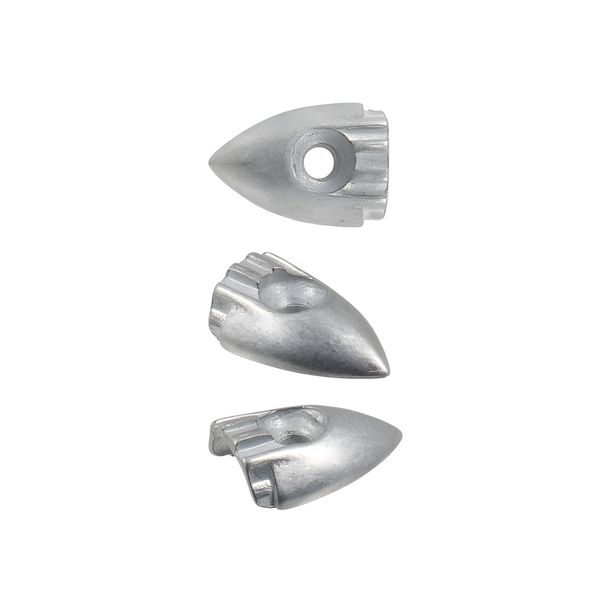 Puntera RMS Classic de aluminio acanalado de 30 mm para Vespa Classic V15T V30T V1T V33T 125 ccm