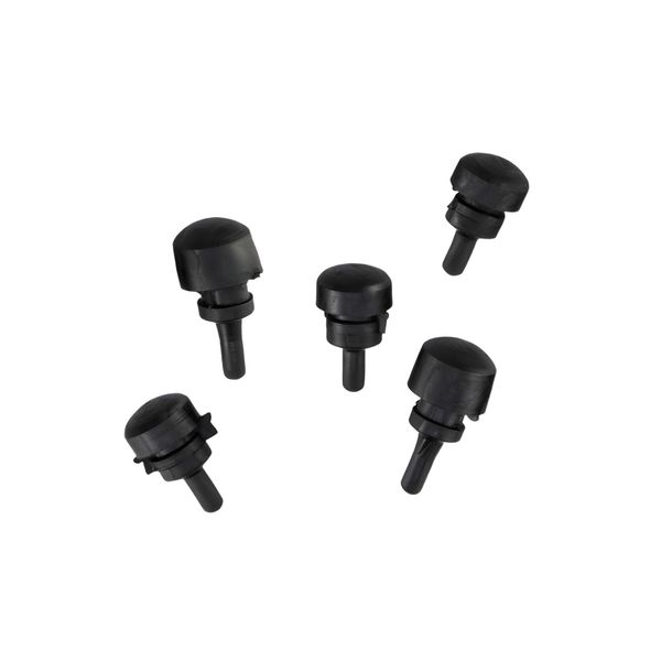 Kit RMS Classic in gomma nera turchese da 5 pezzi per Vespa 50 - 90-125/PV/ET3